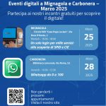 Eventi formativi gratuiti a Mingnagola e Carbonera – Marzo 2025