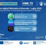 Eventi digitali a Roncade – Biblioteca Comunale – Luglio 2025