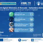 Eventi digitali gratuiti a Roncade – Biblioteca Comunale – Settembre 2025